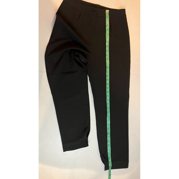 Nasty Gal Collection Ankle Dress Pants High Rise Stretch Pocket  Olive Green 12 - Picture 6 of 10